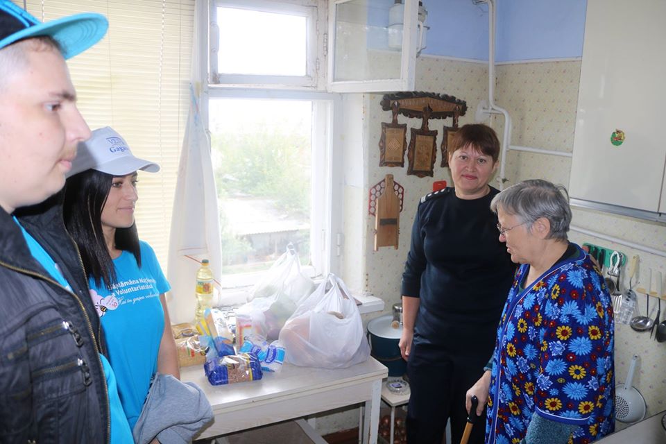 Благотворительная помощь пожилым людям в Комрате и Копчаке