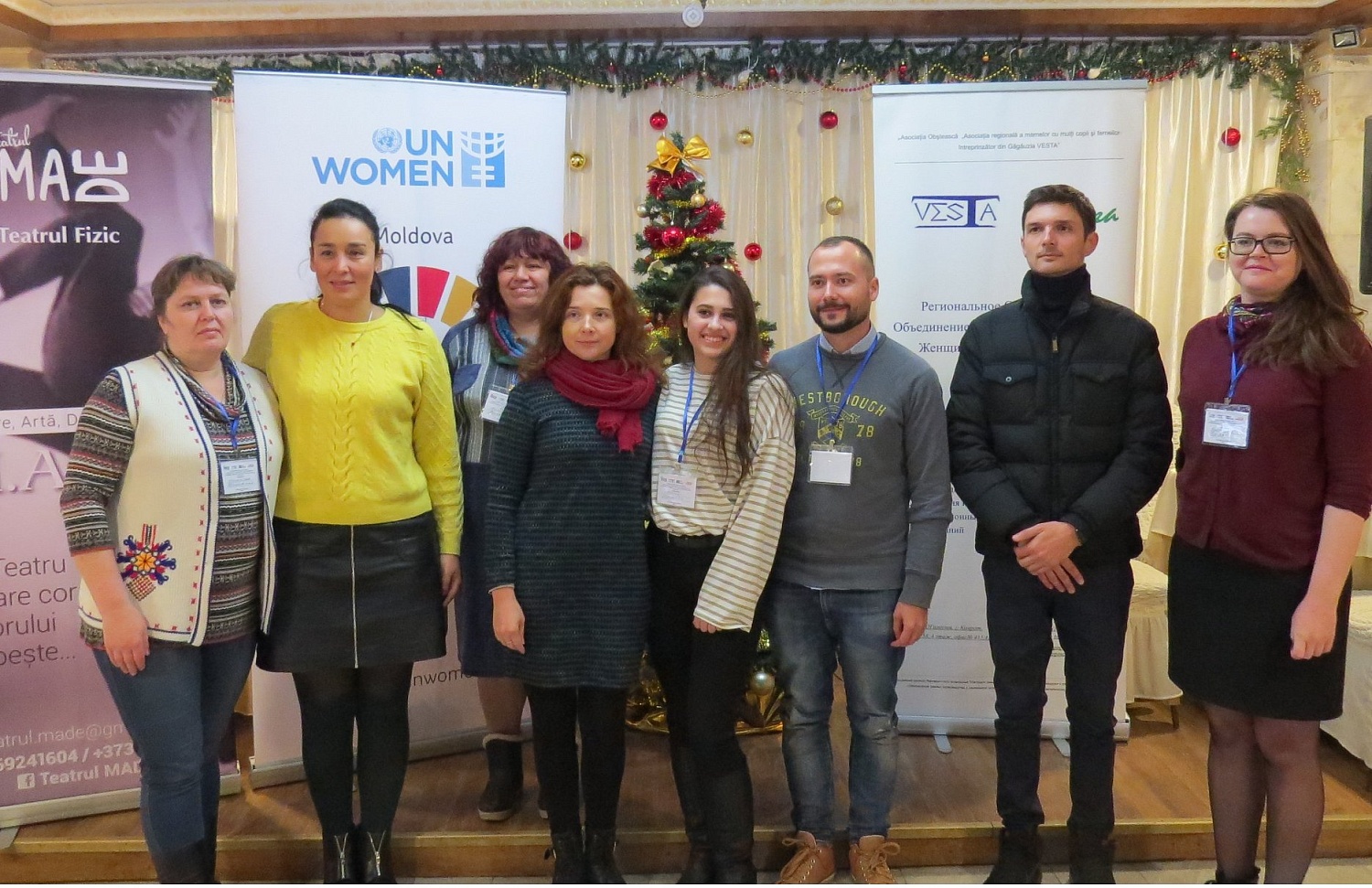 Мероприятие по проекту «Преодоление стереотипов и дискриминации по гендерному признаку в Молдове посредством театра, дебатов и флеш-мобов»